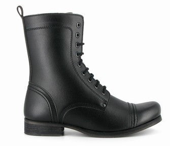 5284 Vintage Boot in Black from Vegetarian Shoes